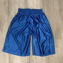 EUC Mens Epic Sports Shorts Cobalt Blue Adult Small AS Athletic shorts - £9.38 GBP