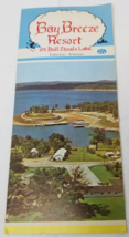 Bay Breeze Resort Lakeview Arkansas Brochure 1965 On Bull Shoals Lake - £11.32 GBP