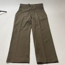 Stafford Classic Fit Brown Dress Pants men&#39;s Size 34 x 30 - £11.35 GBP