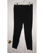 ATHLETA BLACK PEAK HYBRID FLEECE TIGHT LEGGING ZIPPER POCKETS SIZE MEDIUM - $68.56 CAD