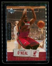 2004-05 Upper Deck Rookie Debut Basketball Card #50 Shaquille O&#39;neal Miami Heat - £7.53 GBP