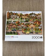 Charles Wysocki Labor Day In Bungalowville 2000 PC Puzzle Brand Buffalo - £14.03 GBP