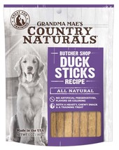 Grandma Mae&#39;s Country Naturals Grain Free Duck Sticks Dog Treats 1ea/5 oz - £9.45 GBP