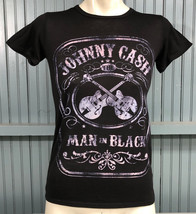 Johnny Cash Girly Man In Black Small Zion T-Shirt  - £10.77 GBP
