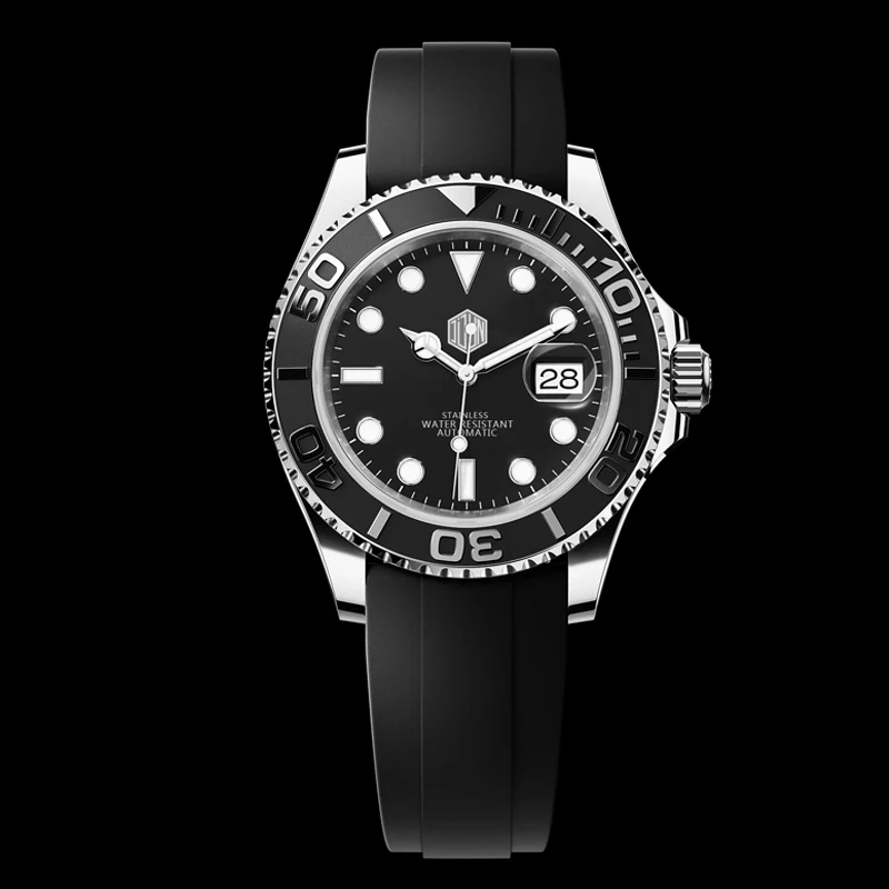 Luxury Men Mechanical Watch Top Brand Sapphire Automatic Diving sport Wa... - $214.30
