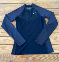 Nike Golf Women’s 1/4 Zip Long sleeve Jacket size XS Black BB - £22.94 GBP