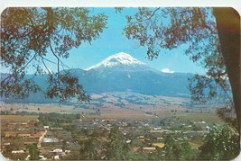 Popocatepetl Volcano Panorama Volcan Unused Mexico Chrome Postcard R516 - $5.94