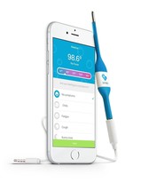 Kinsa Smart Stick Digital Thermometer Medical Fever &amp; Health Tracking Adults Kid - £19.32 GBP