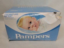 21 Vintage Pampers Disposable Diapers Premature Infant Up to 6lbs 1974 - £97.08 GBP