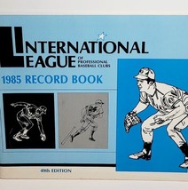Vintage 1985 International League Of Baseball Clubs Records Stats Book 4... - £27.11 GBP