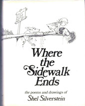 Where The Sidewalk Ends poems &amp; drawings of Shel Silverstein, (HC/DJ) 1974 - £17.50 GBP