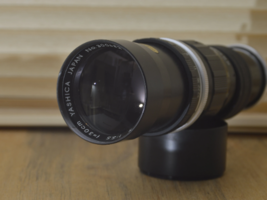 Very Rare Super Yashinon-R 30cm 5.5 M42 Screw thread lens + case. What a range!  - £141.83 GBP