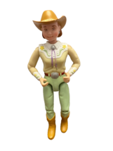 Fisher Price Loving Family Cowgirl Western Dollhouse Figure Mattel 2001 5.75 In - £9.48 GBP