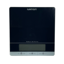 Ivation Digital Kitchen Glass Scale with Timer, Clock - £19.37 GBP