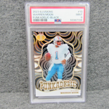 2023 Panini Illusions Warren Moon Oilers Funkadelic Black #50/50 PSA 9 MINT #10 - £67.23 GBP