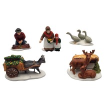 Dept 56 Farm People and Animals Heritage Village Collection 5901-3 VTG in BOX - £18.49 GBP