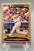 Gary Sheffield, Yankees, 2006 Topps Gold /2006  #420 - $6.50