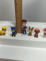 Paw patrol Ryder Rubble Tracker Zuma Chase Marshall MINI action figure lot - £9.37 GBP