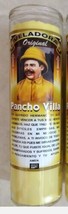 3X Pancho Villa 3 Veladoras De Vidrio / 3 Glass Candles - Envio Gratis - £22.06 GBP