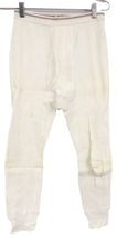 VTG Big Boys Long Underwear Red Stripe Cotton Thermal Pants 1950s 60s Sz... - $59.35