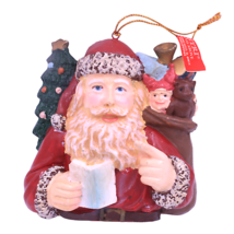 Silvestri Old World Santa Claus Toys List Large Christmas Tree Ornament - £14.00 GBP