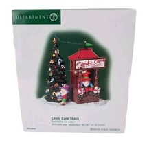  Department 56 Candy Cane Shack 56859 North Pole Series Village Accessory Rare - £78.31 GBP