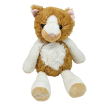 15" Scentsy Buddy Tabby Kitty Cat Tan + White Stuffed Animal Plush Toy No Pak - $27.55