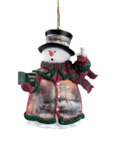 Holiday Acrylic Car Ornament, Backpack Access, Tree Decor- New - Snowman Caroler - £10.21 GBP