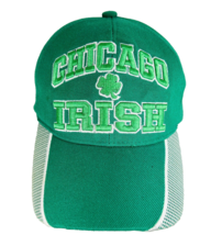 Chicago Irish Baseball Hat Cap 4 Leaf Clover Green Mesh Side Bill Adjustable - £27.96 GBP