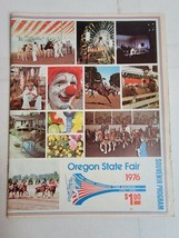 Vintage 1970s Oregon State Fair Souvenir Program Festival 70s Carnival 1... - £7.64 GBP