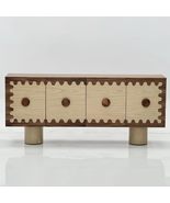 interoknack Sculptural Solid Wood Sideboard, Designer Vintage Minimalist... - $11,549.90 CAD