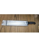 NEW VICTORINOX 5.4723.30 - Fibrox Pro 12-Inch Slicing Knife w Granton Ed... - $47.51