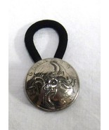 Seminole Creek Quarter Silver Pin Wheel Stamp Hair Tie Handmade Charley ... - $33.93 CAD
