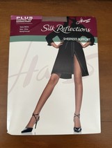 Hanes Silk Reflections Sheerest Support Control Top Pantyhose Plus Barel... - $247.00 MXN
