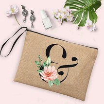 Alphabet Flower Storage Bag Makeup Brushes Pencil Travel Bags Women&#39;s Nessessari - £22.01 GBP