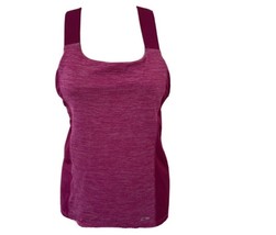 Champion DUO DRY Womens Size S Magenta  Tank Top  Yoga Racerback Scoop Neck - £5.08 GBP