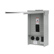 Temporary Power Outlet Panel with 20, 30, and 50-Amp Receptacle Installe... - $259.99