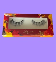 Lilly Lashes Falling For You Faux Mink Waterproof Strip Lashes 1 Pair New In Box - £11.86 GBP