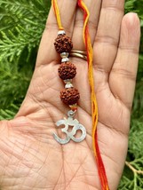 925 SILVER MAULI KALAWA RAKHI BRACELET 1 Pc Kalaya Hindu Charms, Hanging 3 - $430.00 MXN