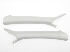 2009-2012 Audi A5 Gray Front Upper Left &amp; Right A Pillars Trim Pair Fact... - £42.57 GBP