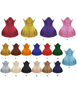 Women&#39;s Lace Up Boned Underbust Corset Bustier Body shaper Top Plus Size... - $1,083.20 MXN