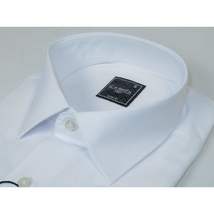 Men's Shirt By CASILA Turkey Cotton Blend Long Sleeves 501870-01 White Pique image 5