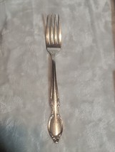 Wm Rogers 1954 Precious Mirror Dinner Fork Silverplate Flatware - £5.19 GBP