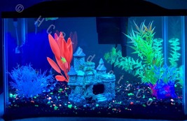 LED Aquarium Lights 20 Colors and Motion Options 18 inch Line Strip w/Remote - £23.28 GBP