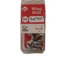 Hillman 6353 Wing Nuts 8-32 inch Pack Of 8 - $8.41