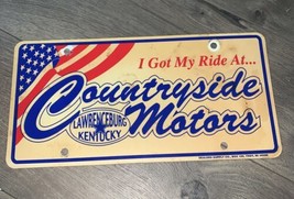 Countryside Motors Lexington Kentucky KY Car Dealership Dealer License P... - $129.44 MXN