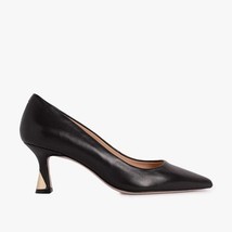 The Brunello Black Leather Pump Women Shoe image 4