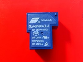 SLA-09VDC-SL-A, 9VDC Relay, SONGLE Brand New!! - $6.00
