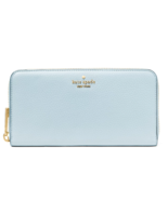 New Kate Spade Lena Large Continental Wallet Pebble Leather Crisp Sky - $74.31