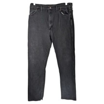 Black Wrangler Jeans Mens 38x38 Cowboy Denim Pants Western Work (Actual 38x37) - £52.10 GBP